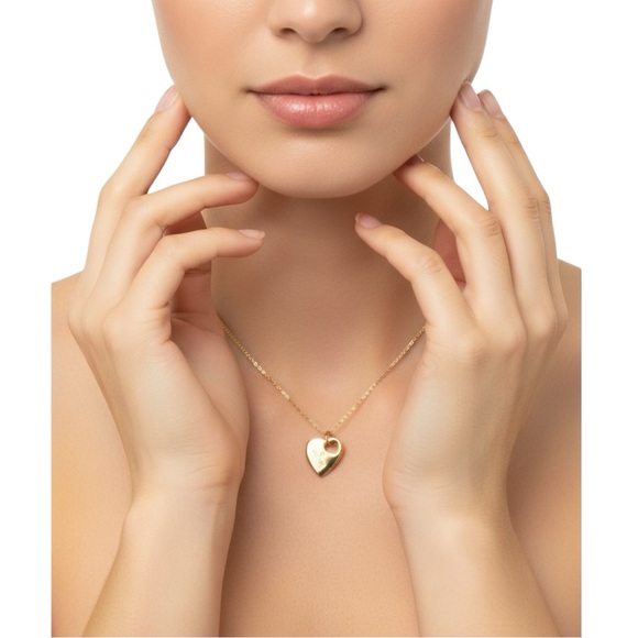 GUCCI Authentic Gold Heart Charm Pendant for Necklace - Picture 7 of 11